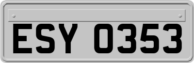 ESY0353