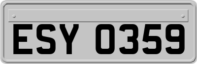 ESY0359