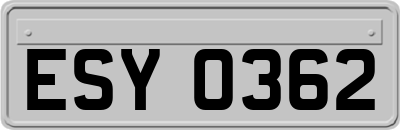 ESY0362