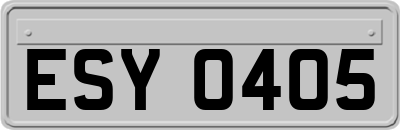ESY0405