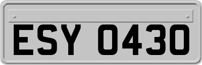 ESY0430