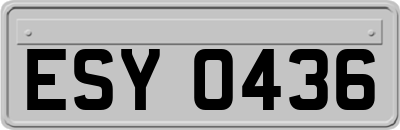 ESY0436