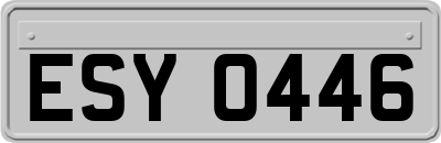 ESY0446