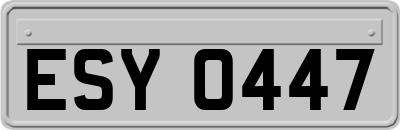 ESY0447