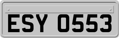ESY0553