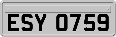 ESY0759