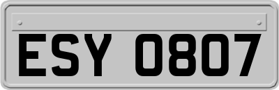ESY0807
