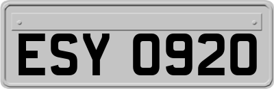 ESY0920