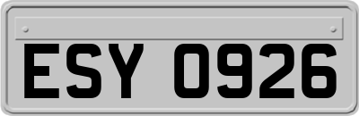 ESY0926