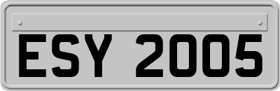 ESY2005