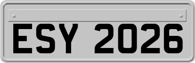 ESY2026