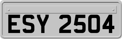 ESY2504