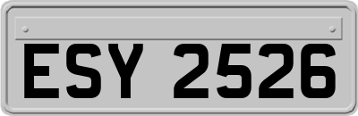 ESY2526