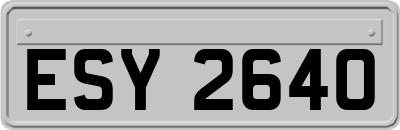 ESY2640