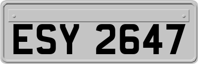 ESY2647