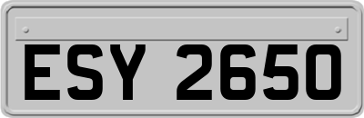 ESY2650