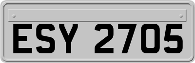 ESY2705