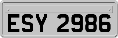 ESY2986