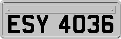 ESY4036