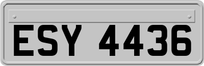 ESY4436