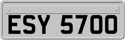 ESY5700