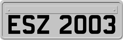 ESZ2003