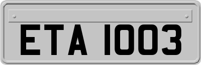 ETA1003