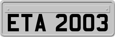 ETA2003