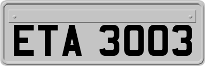 ETA3003