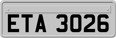 ETA3026