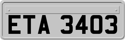 ETA3403