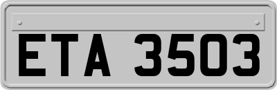 ETA3503