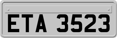 ETA3523