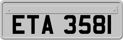 ETA3581