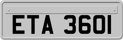 ETA3601