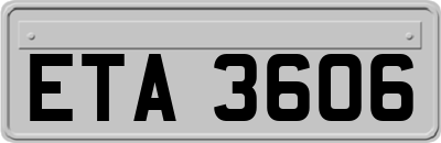 ETA3606