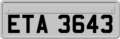 ETA3643