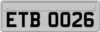 ETB0026