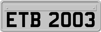 ETB2003
