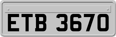 ETB3670