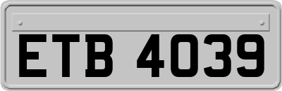 ETB4039