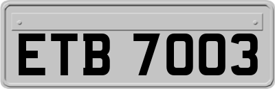 ETB7003
