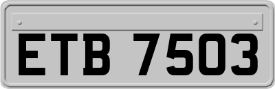 ETB7503
