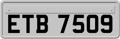 ETB7509
