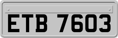 ETB7603