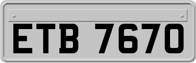 ETB7670