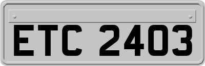 ETC2403