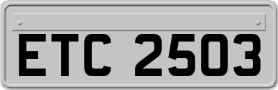 ETC2503