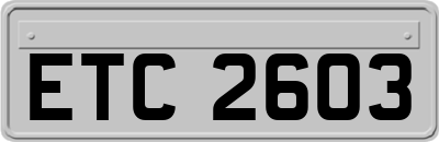 ETC2603