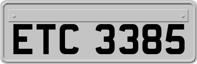 ETC3385